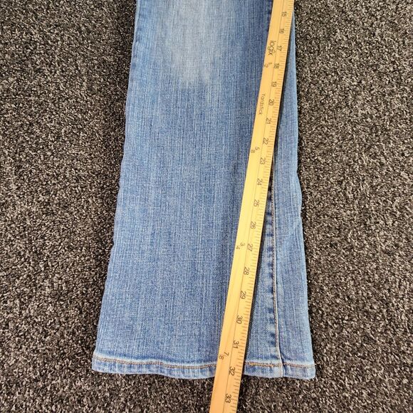 Old Navy Jeans Women's 12 Blue Denim Midrise The Sweetheart Bootcut 33x32 - Picture 5 of 11